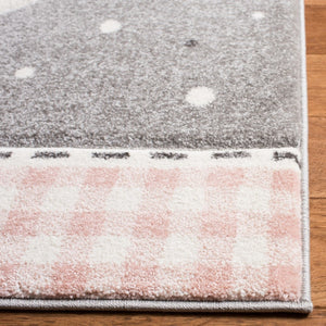 Safavieh Carousel Kids 154 Power Loomed Polyproplyene Pile Kids Rug CRK154P-6