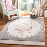 Safavieh Carousel Kids 154 Power Loomed %100 PP FRISEE Kids Rug CRK154P-5SQ