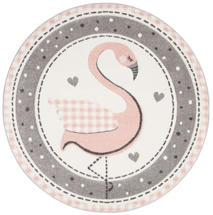 Safavieh Carousel Kids 154 Power Loomed Polyproplyene Pile Kids Rug CRK154P-6