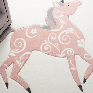 Safavieh Carousel Kids 163 Power Loomed 100% Polypropylene Kids Rug CRK163A-8