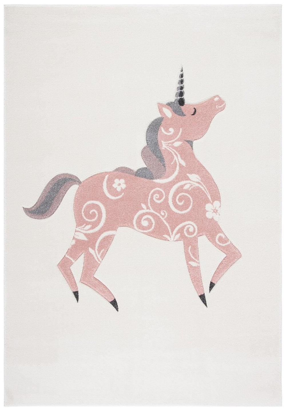 Safavieh Carousel Kids 163 Power Loomed 100% Polypropylene Kids Rug CRK163A-8