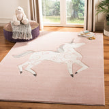 Safavieh Carousel Kids 163 Power Loomed Polyproplyene Pile Kids Rug CRK163P-6