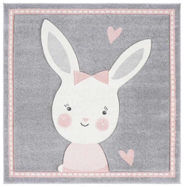 Safavieh Carousel Kids 166 Power Loomed 100% Polypropylene Kids Rug CRK166F-8