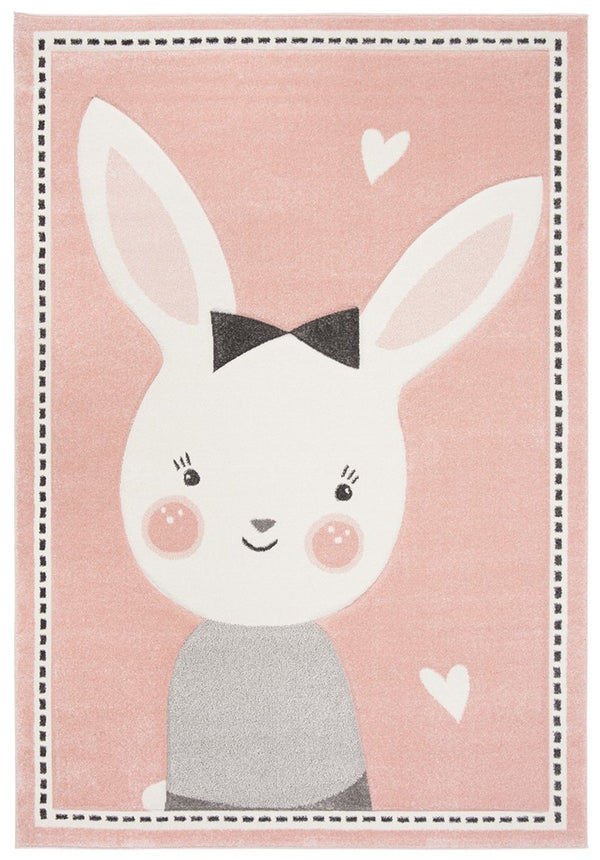 Safavieh Carousel Kids 166 Power Loomed %100 PP FRISEE Kids Rug CRK166P-5SQ