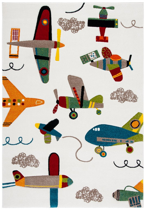 Safavieh Carousel Kids 167 Power Loomed 100% Polypropylene Kids Rug CRK167A-8