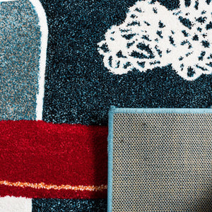 Safavieh Carousel Kids 167 Power Loomed Polyproplyene Pile Kids Rug CRK167N-8