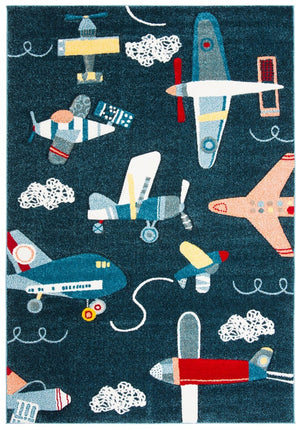 Safavieh Carousel Kids 167 Power Loomed Polyproplyene Pile Kids Rug CRK167N-8