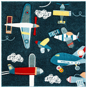 Safavieh Carousel Kids 167 Power Loomed 100% Polypropylene Kids Rug CRK167N-9