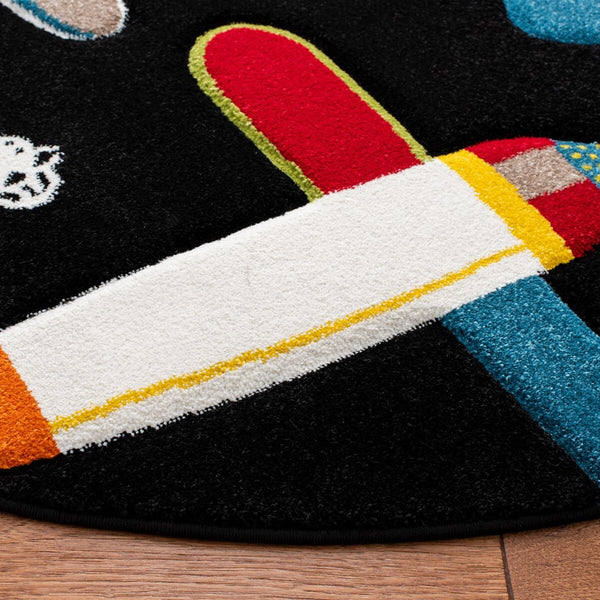 Safavieh Carousel Kids 167 Power Loomed 100% Polypropylene Kids Rug CRK167Z-8