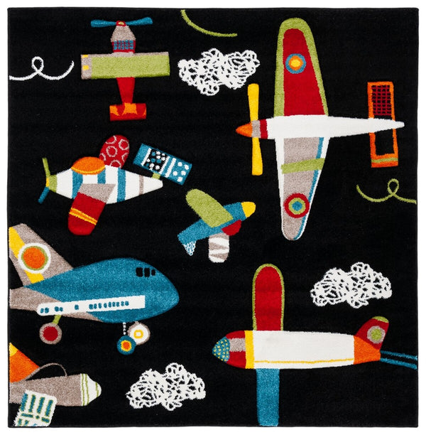 Safavieh Carousel Kids 167 Power Loomed 100% Polypropylene Kids Rug CRK167Z-8