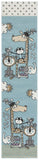 Safavieh Carousel Kids 185 Power Loomed %100 PP FRISEE Kids Rug CRK185A-5SQ