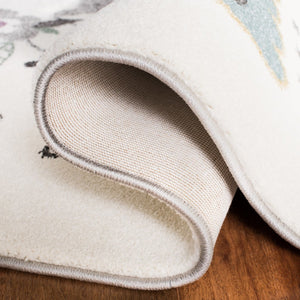 Safavieh Carousel Kids 187 Power Loomed Polyproplyene Pile Kids Rug CRK187A-4SQ