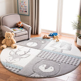 Safavieh Carousel Kids 188 Power Loomed Polyproplyene Pile Kids Rug CRK188B-8