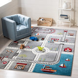 Safavieh Carousel Kids 192 Power Loomed 100% Polypropylene Kids Rug CRK192F-9