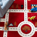 Safavieh Carousel Kids 192 Power Loomed 100% Polypropylene Kids Rug CRK192Q-8