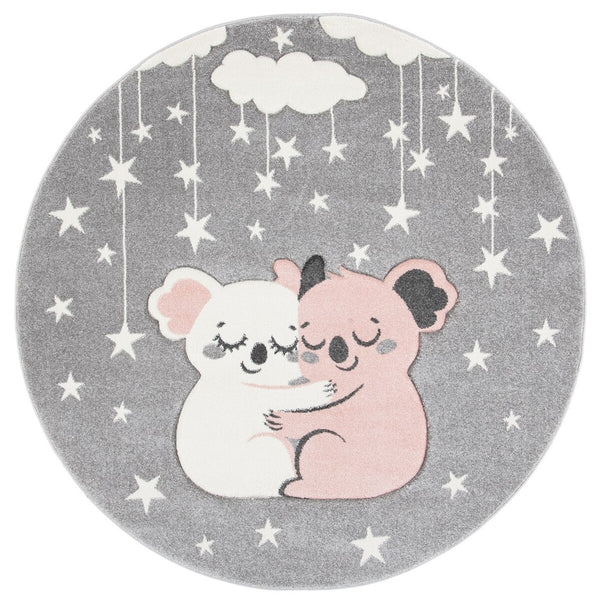 Safavieh Carousel Kids 195 Power Loomed 100% Polypropylene Kids Rug CRK195F-8