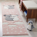 Safavieh Carousel Kids 195 Power Loomed 100% Polypropylene Kids Rug CRK195U-8SQ