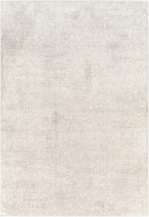 Carmel CRL-2300 Modern Polyester Rug CRL2300-573 Light Gray, White, Taupe, Medium Gray, Ivory 100% Polyester 5' x 7'3"