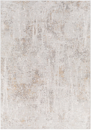 Carmel CRL-2310 Modern Polyester Rug CRL2310-573 Light Gray, Navy, White, Taupe, Mustard, Camel 100% Polyester 5' x 7'3"