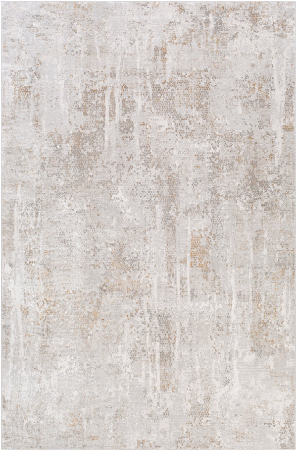Carmel CRL-2310 Modern Polyester Rug CRL2310-912 Light Gray, Navy, White, Taupe, Mustard, Camel 100% Polyester 9' x 12'