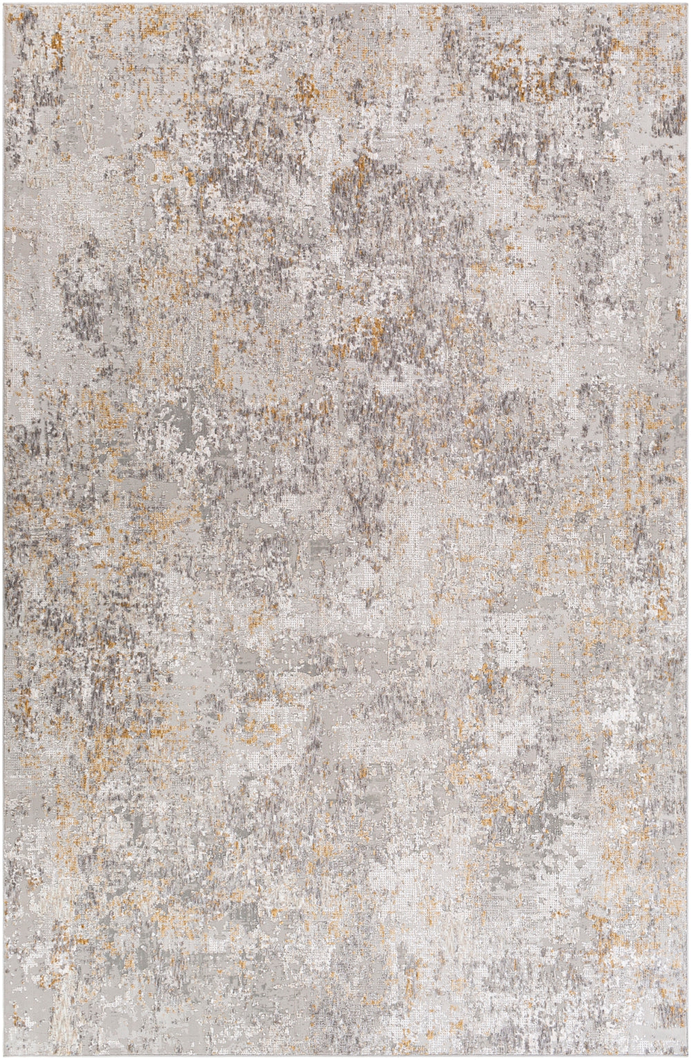 Carmel CRL-2315 Modern Polyester Rug CRL2315-912 Taupe, Light Gray, Mustard, White, Camel 100% Polyester 9' x 12'