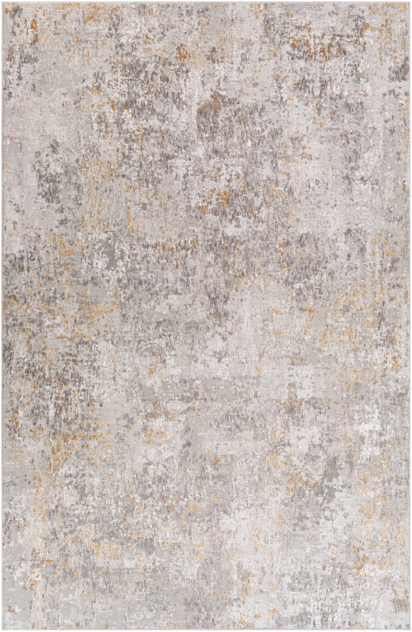 Carmel CRL-2315 Modern Polyester Rug CRL2315-912 Taupe, Light Gray, Mustard, White, Camel 100% Polyester 9' x 12'