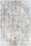 Carmel CRL-2317 Traditional Polyester Rug CRL2317-573 Taupe, Light Gray, Aqua, Mustard, White, Navy, Camel, Clay 100% Polyester 5' x 7'3"