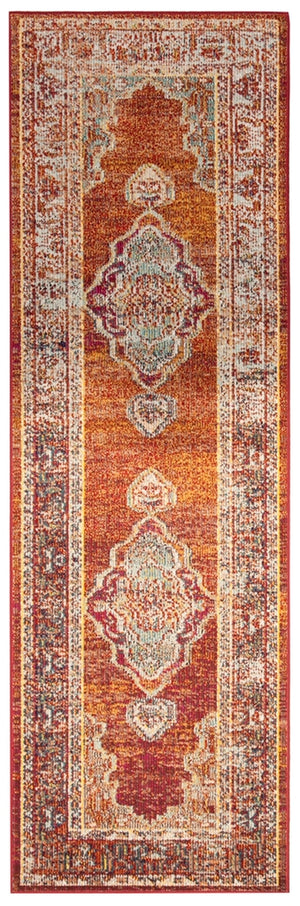 Safavieh Crystal 500 Power Loomed Polypropylene Transitional Rug CRS500A-5SQ