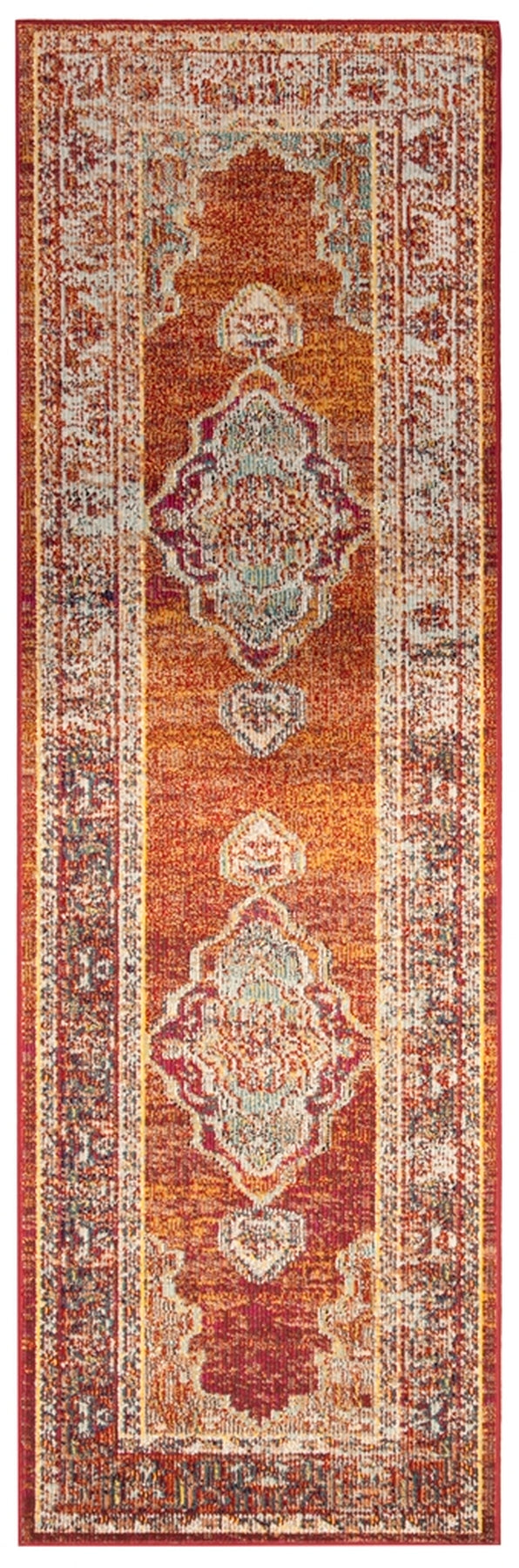 Safavieh Crystal 500 Power Loomed Polypropylene Transitional Rug CRS500A-5SQ