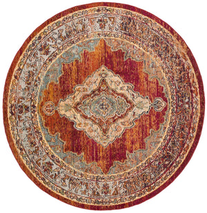 Safavieh Crystal 500 Power Loomed Polypropylene Transitional Rug CRS500A-5SQ