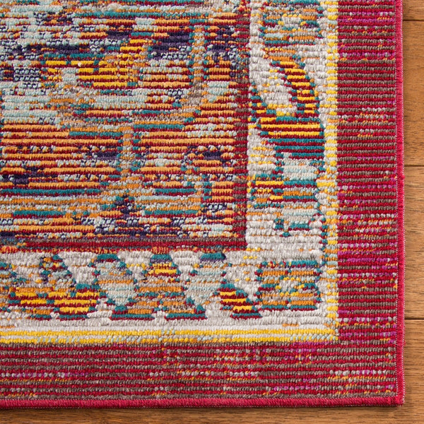 Safavieh Crystal 500 Power Loomed Polypropylene Transitional Rug CRS500A-5SQ