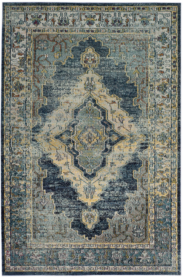 Safavieh Crystal 500 Power Loomed Polypropylene Transitional Rug CRS500M-4