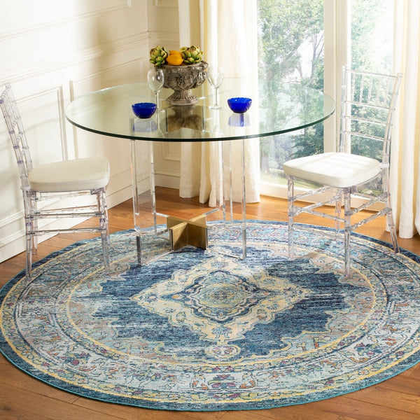 Safavieh Crystal 500 Power Loomed Polypropylene Transitional Rug CRS500M-4