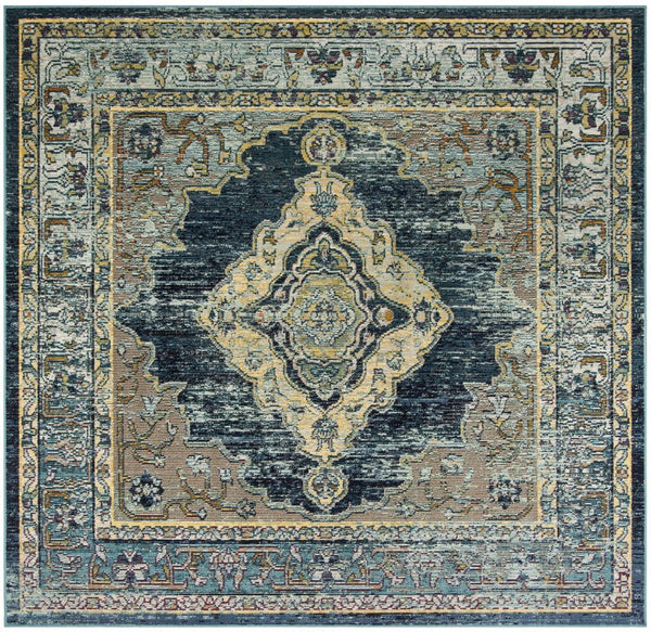 Safavieh Crystal 500 Power Loomed Polypropylene Transitional Rug CRS500M-4