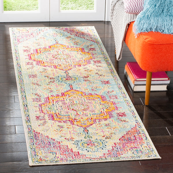 Safavieh Crystal 501 Polypropylene Freise Power Loomed Transitional Rug CRS501T-12R