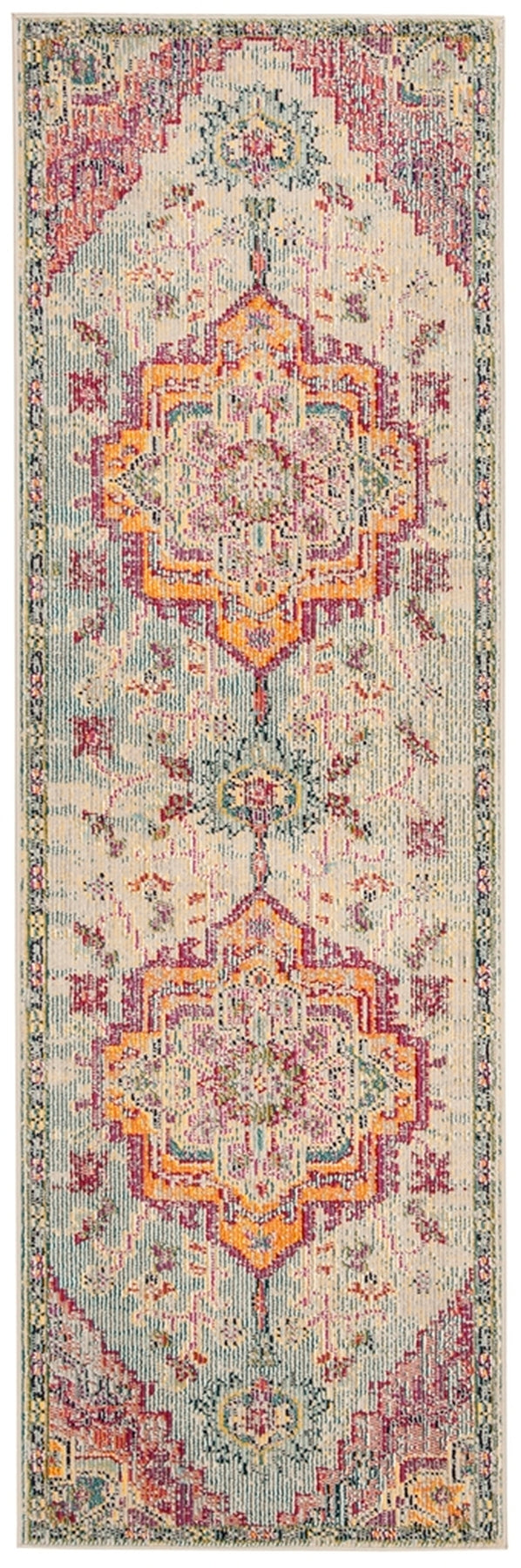 Safavieh Crystal 501 Polypropylene Freise Power Loomed Transitional Rug CRS501T-12R