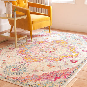 Safavieh Crystal 501 Polypropylene Freise Power Loomed Transitional Rug CRS501T-12R