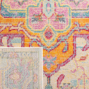 Safavieh Crystal 501 Polypropylene Freise Power Loomed Transitional Rug CRS501T-12R