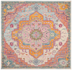 Safavieh Crystal 501 Power Loomed Polypropylene Transitional Rug CRS501B-9SQ