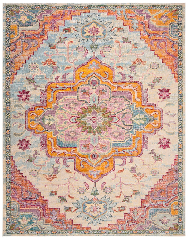 Safavieh Crystal 501 Polypropylene Freise Power Loomed Transitional Rug CRS501T-12R