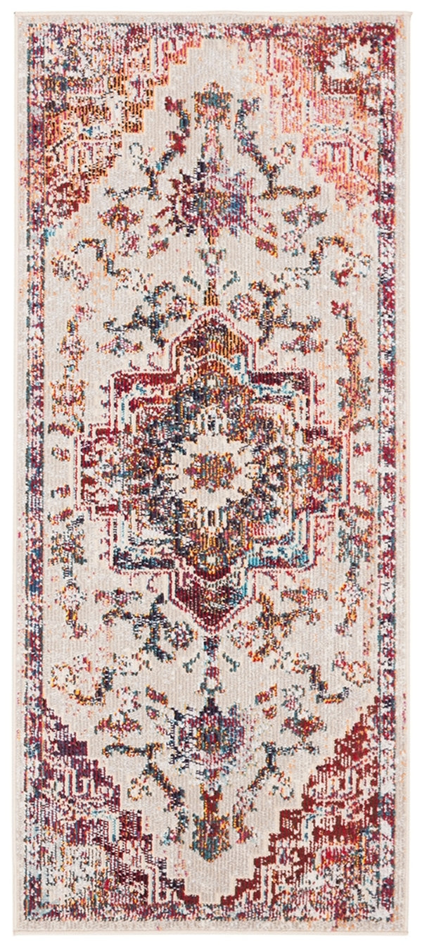Safavieh Crystal 501 Polypropylene Freise Power Loomed Transitional Rug CRS501F-8SQ