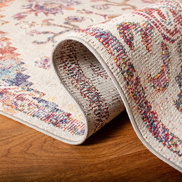 Safavieh Crystal 501 Polypropylene Freise Power Loomed Transitional Rug CRS501F-8SQ