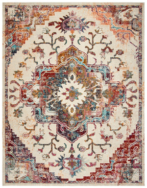 Safavieh Crystal 501 Power Loomed Polypropylene Transitional Rug CRS501F-6