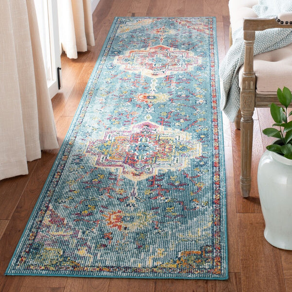 Safavieh Crystal 501 Power Loomed Polypropylene Transitional Rug CRS501J-9SQ