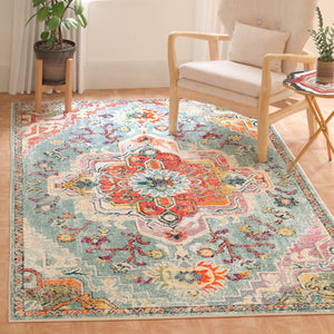 Safavieh Crystal 501 Power Loomed Polypropylene Transitional Rug CRS501J-9SQ