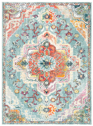 Safavieh Crystal 501 Power Loomed Polypropylene Transitional Rug CRS501J-9SQ