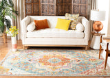 Safavieh Crystal 501 Polypropylene Freise Power Loomed Transitional Rug CRS501K-8SQ