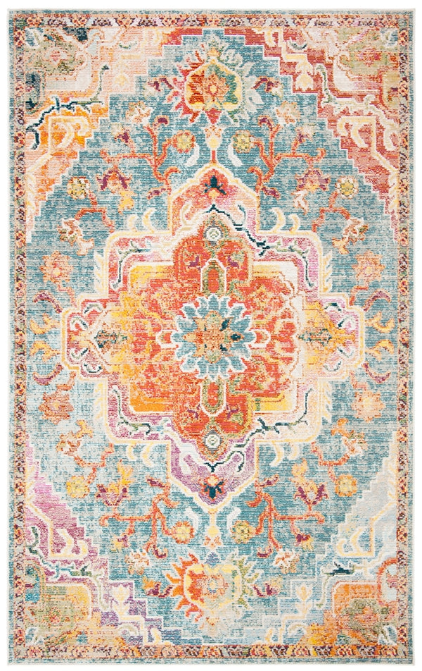 Safavieh Crystal 501 Polypropylene Freise Power Loomed Transitional Rug CRS501K-8SQ