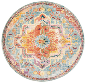 Safavieh Crystal 501 Polypropylene Freise Power Loomed Transitional Rug CRS501K-8SQ