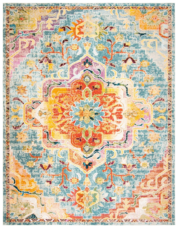 Safavieh Crystal 501 Polypropylene Freise Power Loomed Transitional Rug CRS501K-8SQ